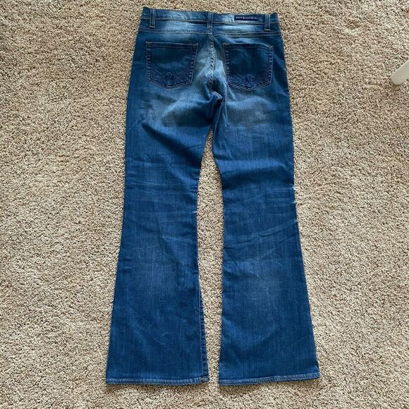 Rock & Republic Roth Women’s Jeans Flare 10M R010549 Dark Wash - Picture 2 of 8